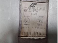 Recambio de cinturon seguridad delantero derecho para ford galaxy i (wgr) 1.9 tdi referencia OEM IAM 7M0857706C   2