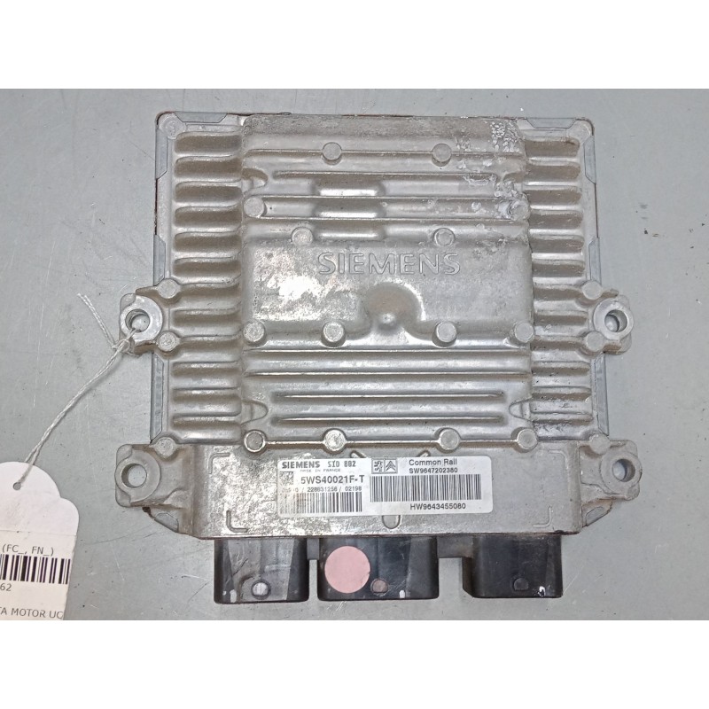 Recambio de centralita motor uce para citroën c3 i (fc_, fn_) 1.4 hdi referencia OEM IAM 5WS40021FT  
