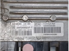 Recambio de centralita motor uce para citroën c3 i (fc_, fn_) 1.4 hdi referencia OEM IAM 5WS40021FT   2