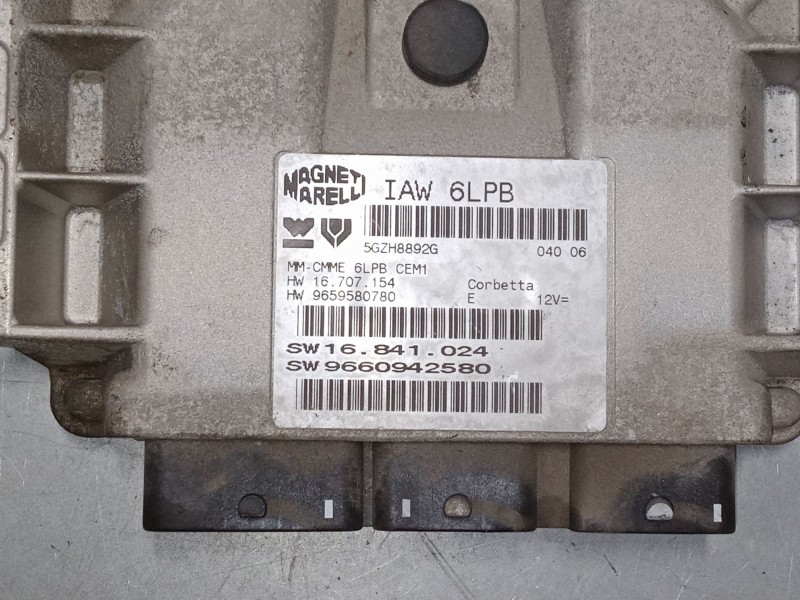 Recambio de centralita motor uce para peugeot 407 coupé (6c_) 2.2 16v referencia OEM IAM 9662401980  SW9660942580 Recambio de centralita motor uce para peugeot 407 coupé (6c_) 2.2 16v referencia OEM IAM 9662401980  SW9660942580
