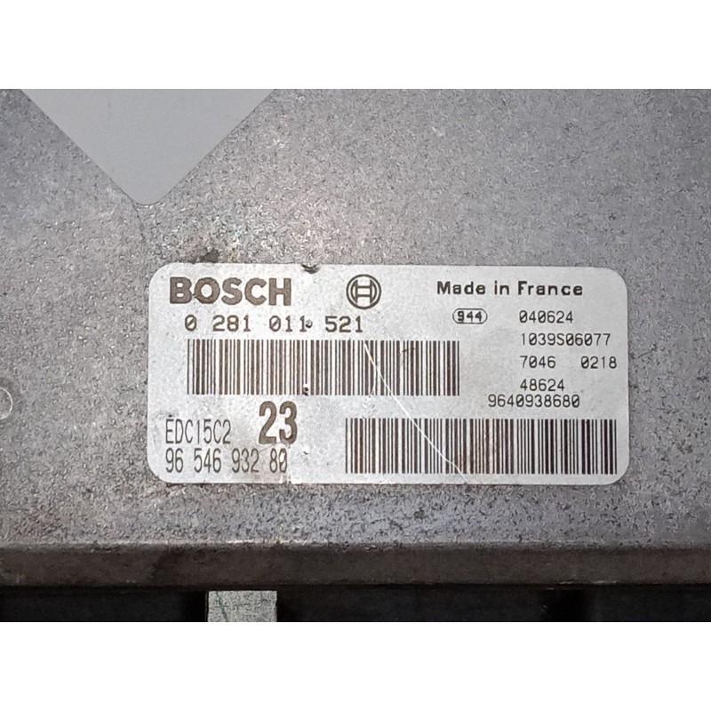 Recambio de centralita motor uce para citroën xsara picasso (n68) 2.0 hdi referencia OEM IAM 9654693280   Recambio de centralita motor uce para citroën xsara picasso (n68) 2.0 hdi referencia OEM IAM 9654693280