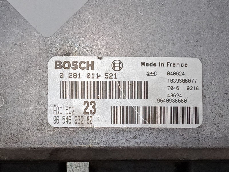 Recambio de centralita motor uce para citroën xsara picasso (n68) 2.0 hdi referencia OEM IAM 9654693280   Recambio de centralita motor uce para citroën xsara picasso (n68) 2.0 hdi referencia OEM IAM 9654693280