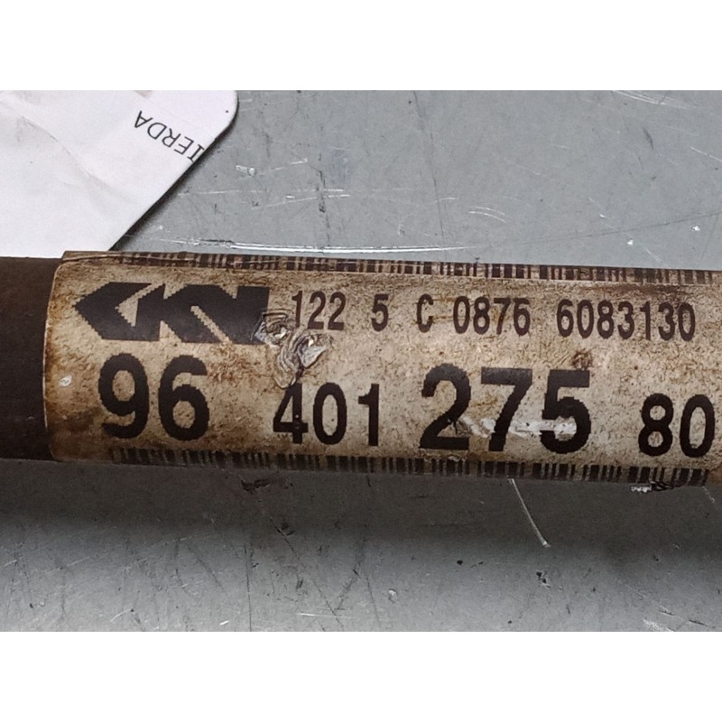 Recambio de transmision delantera izquierda para citroën c3 i (fc_, fn_) 1.1 i referencia OEM IAM 9640127580   Recambio de transmision delantera izquierda para citroën c3 i (fc_, fn_) 1.1 i referencia OEM IAM 9640127580