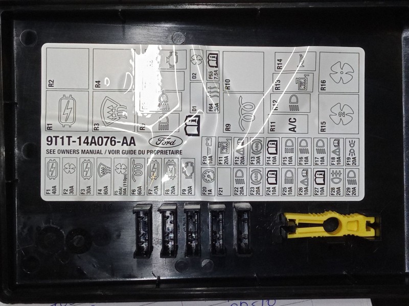 Recambio de caja reles / fusibles para ford tourneo connect 1.8 tdci referencia OEM IAM 9T1T14K733DBD  9T1T14A076AA Recambio de caja reles / fusibles para ford tourneo connect 1.8 tdci referencia OEM IAM 9T1T14K733DBD  9T1T14A076AA