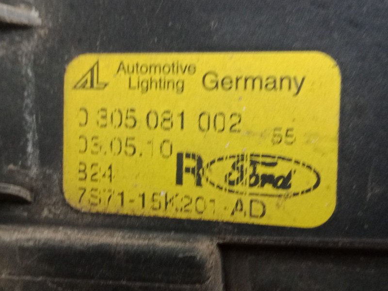 Recambio de faro antiniebla derecho para ford mondeo iv (ba7) 1.8 tdci referencia OEM IAM   