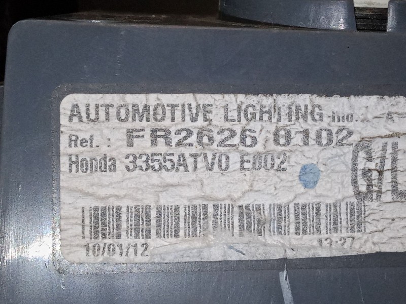Recambio de piloto trasero izquierdo para honda civic ix (fk) 2.2 i-dtec (fk3) referencia OEM IAM   