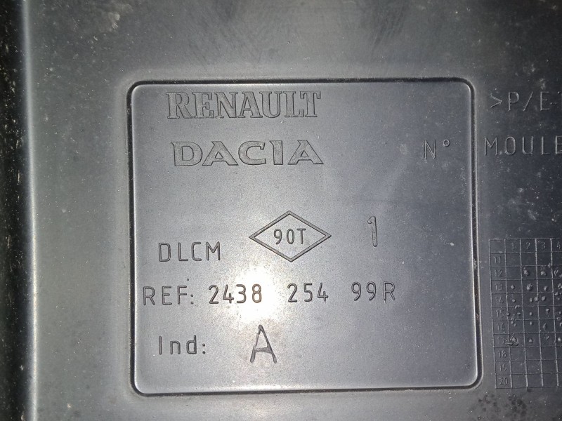 Recambio de caja reles / fusibles para dacia lodgy (js_) 1.5 dci referencia OEM IAM 243825499R   Recambio de caja reles / fusibles para dacia lodgy (js_) 1.5 dci referencia OEM IAM 243825499R