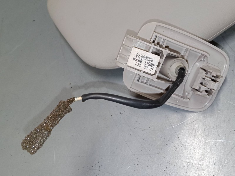 Recambio de parasol izquierdo para peugeot 407 (6d_) 1.6 hdi 110 (6d9hzc, 6d9hyc) referencia OEM IAM   