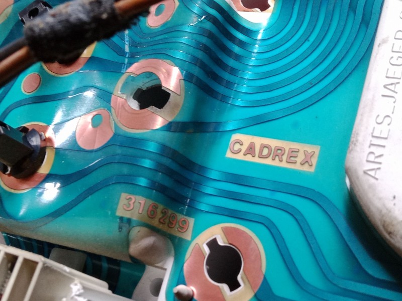 Recambio de cuadro instrumentos para renault 12 variable (117_, 133_) 1.3 (1170) referencia OEM IAM CADREX 316299   Recambio de cuadro instrumentos para renault 12 variable (117_, 133_) 1.3 (1170) referencia OEM IAM CADREX 316299