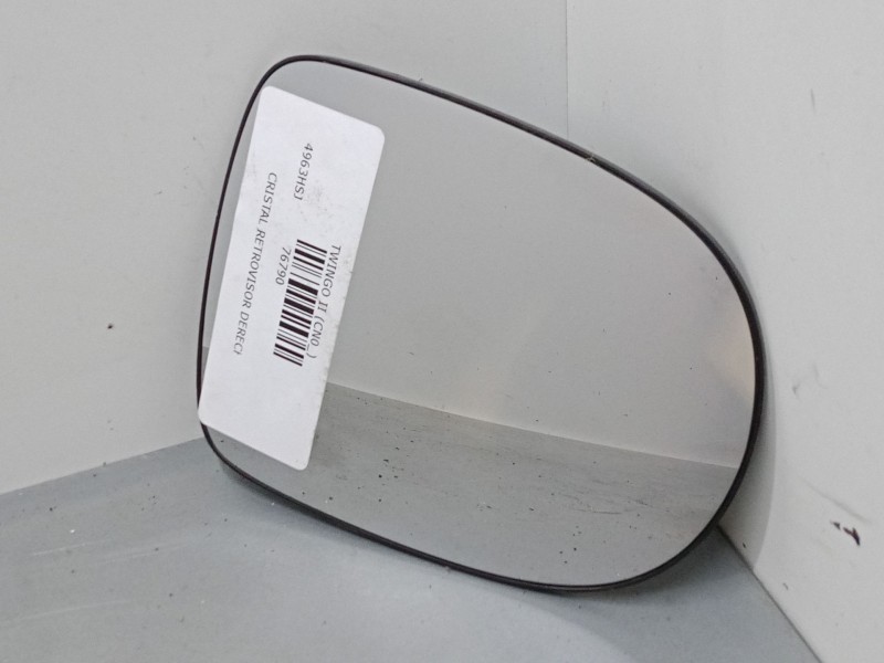 Recambio de cristal retrovisor derecho para renault twingo ii (cn0_) 1.5 dci 75 referencia OEM IAM    Recambio de cristal retrovisor derecho para renault twingo ii (cn0_) 1.5 dci 75 referencia OEM IAM