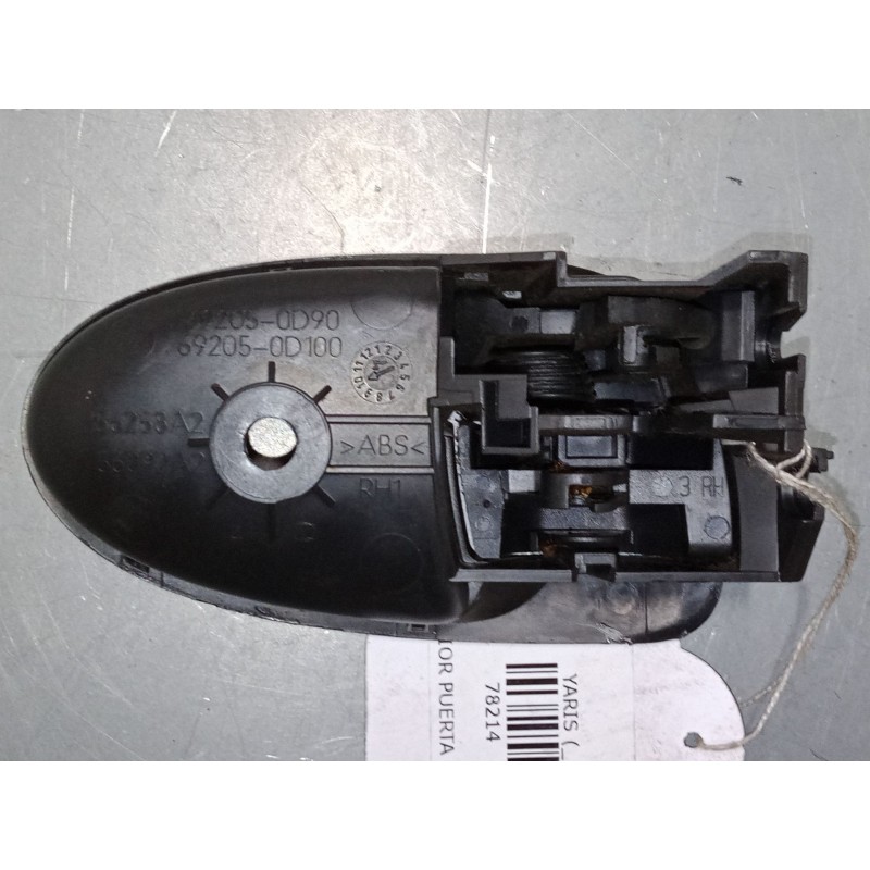 Recambio de maneta interior puerta delantera izquierda para toyota yaris (_p9_) 1.4 d-4d (nlp90_) referencia OEM IAM    Recambio de maneta interior puerta delantera izquierda para toyota yaris (_p9_) 1.4 d-4d (nlp90_) referencia OEM IAM