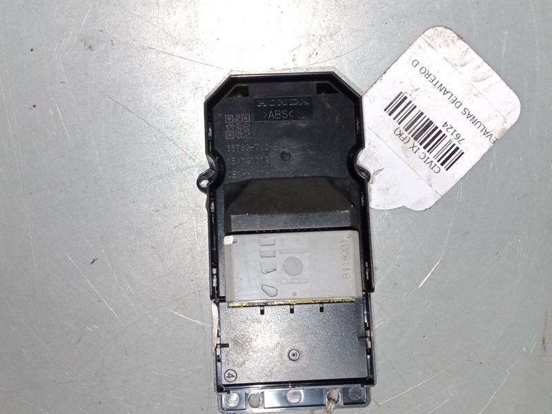 Recambio de mando elevalunas delantero derecho para honda civic ix (fk) 2.2 i-dtec (fk3) referencia OEM IAM   