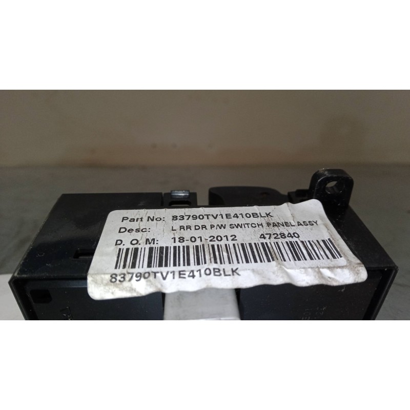 Recambio de mando elevalunas trasero izquierdo para honda civic ix (fk) 2.2 i-dtec (fk3) referencia OEM IAM   