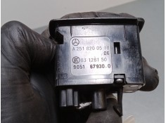 Recambio de mando elevalunas trasero izquierdo para mercedes-benz clase a (w169) a 180 cdi (169.007, 169.307) referencia OEM IAM 2