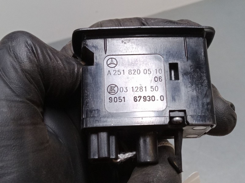Recambio de mando elevalunas trasero izquierdo para mercedes-benz clase a (w169) a 180 cdi (169.007, 169.307) referencia OEM IAM