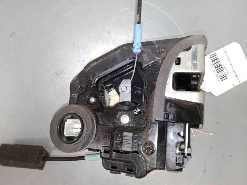 Recambio de cerradura puerta trasera derecha para honda civic ix (fk) 2.2 i-dtec (fk3) referencia OEM IAM   
