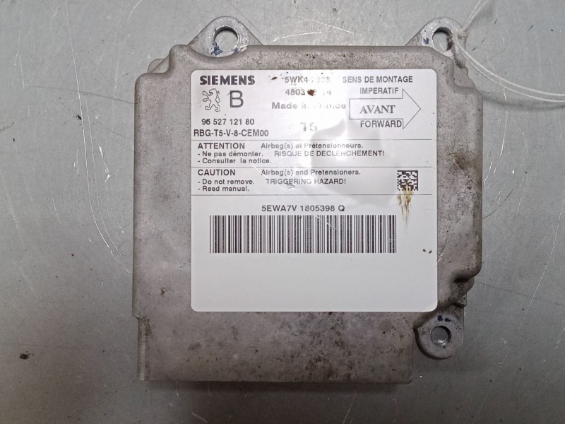 Recambio de centralita airbag para peugeot 307 (3a/c) 2.0 hdi 90 referencia OEM IAM    Recambio de centralita airbag para peugeot 307 (3a/c) 2.0 hdi 90 referencia OEM IAM