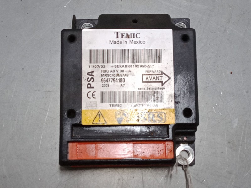 Recambio de centralita airbag para citroën c3 i (fc_, fn_) 1.4 hdi referencia OEM IAM    Recambio de centralita airbag para citroën c3 i (fc_, fn_) 1.4 hdi referencia OEM IAM