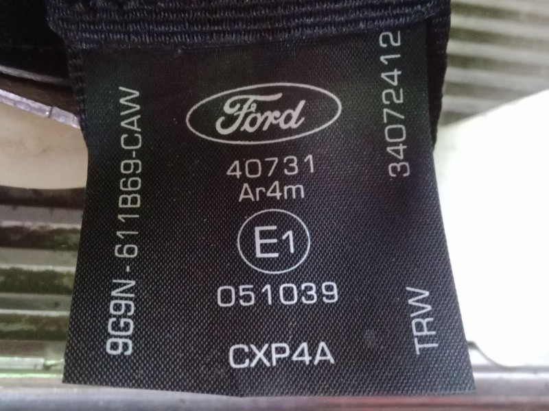 Recambio de cinturon seguridad trasero derecho para ford mondeo iv (ba7) 1.8 tdci referencia OEM IAM   