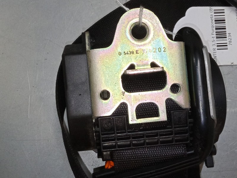 Recambio de cinturon seguridad delantero derecho para mercedes-benz sprinter 3,5-t furgoneta (b906) 310 cdi (906.631, 906.633, 9 Recambio de cinturon seguridad delantero derecho para mercedes-benz sprinter 3,5-t furgoneta (b906) 310 cdi (906.631, 906.633, 9