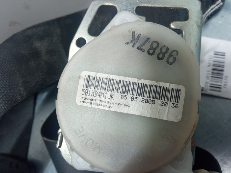 Recambio de cinturon seguridad trasero derecho para nissan note (e11, ne11) 1.5 dci referencia OEM IAM    Recambio de cinturon seguridad trasero derecho para nissan note (e11, ne11) 1.5 dci referencia OEM IAM