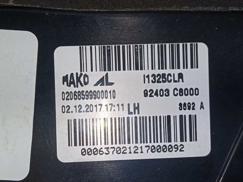 Recambio de piloto trasero porton izquierdo para hyundai i20 ii (gb, ib) 1.2 referencia OEM IAM   