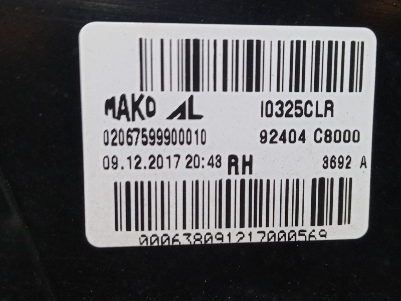 Recambio de piloto trasero porton derecho para hyundai i20 ii (gb, ib) 1.2 referencia OEM IAM   