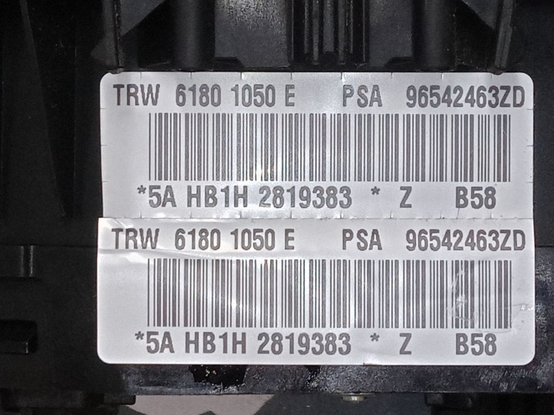 Recambio de airbag volante para citroën c4 picasso i monospace (ud_) 1.8 i 16v referencia OEM IAM 96542463ZD  