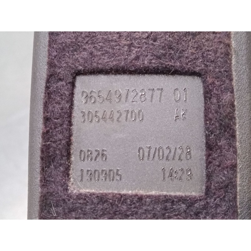 Recambio de anclaje cinturon delantero izquierdo para citroën c4 picasso i monospace (ud_) 1.8 i 16v referencia OEM IAM 96549728