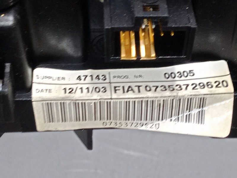 Recambio de mando luces para fiat stilo van (192_) 1.9 jtd (192dxe1a) referencia OEM IAM    Recambio de mando luces para fiat stilo van (192_) 1.9 jtd (192dxe1a) referencia OEM IAM