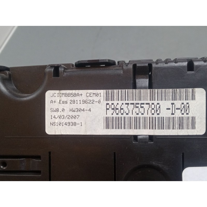 Recambio de cuadro instrumentos para citroën c4 picasso i monospace (ud_) 1.8 i 16v referencia OEM IAM 9663755780  