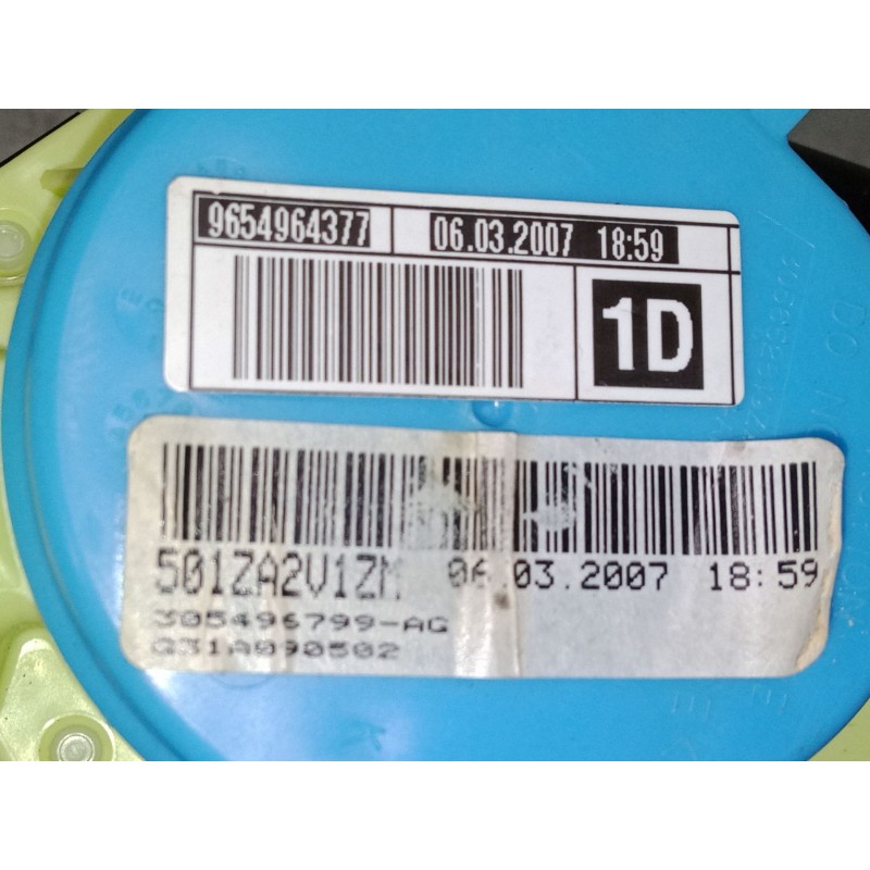 Recambio de cinturon seguridad delantero derecho para citroën c4 picasso i monospace (ud_) 1.8 i 16v referencia OEM IAM 96549643