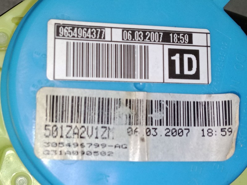 Recambio de cinturon seguridad delantero derecho para citroën c4 picasso i monospace (ud_) 1.8 i 16v referencia OEM IAM 96549643