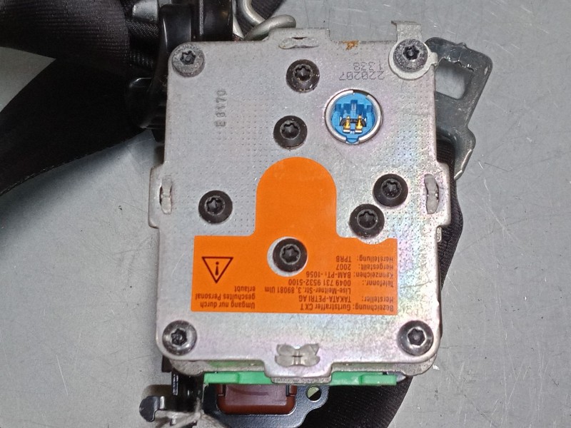 Recambio de cinturon seguridad delantero derecho para citroën c4 picasso i monospace (ud_) 1.8 i 16v referencia OEM IAM 96549643