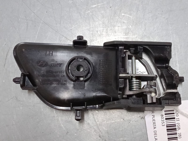 Recambio de maneta interior puerta delantera izquierda para hyundai i20 ii (gb, ib) 1.2 referencia OEM IAM   
