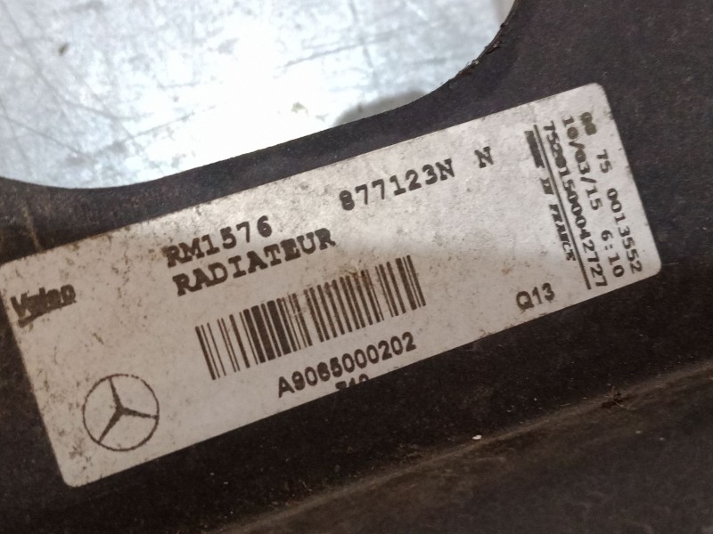 Recambio de radiador a/a /condensador para mercedes-benz sprinter 3,5-t furgoneta (b906) 310 cdi (906.631, 906.633, 906.635, 906 Recambio de radiador a/a /condensador para mercedes-benz sprinter 3,5-t furgoneta (b906) 310 cdi (906.631, 906.633, 906.635, 906