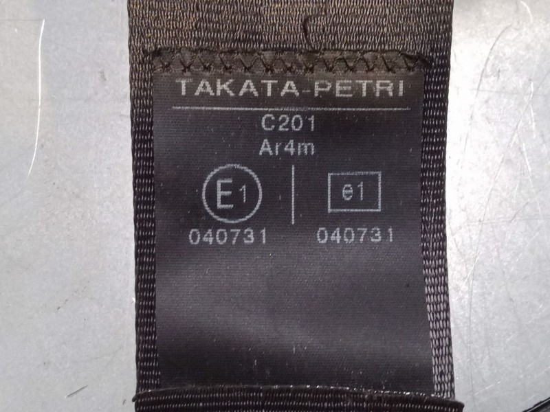 Recambio de cinturon seguridad trasero derecho para citroën c4 picasso i monospace (ud_) 1.8 i 16v referencia OEM IAM 9654437877