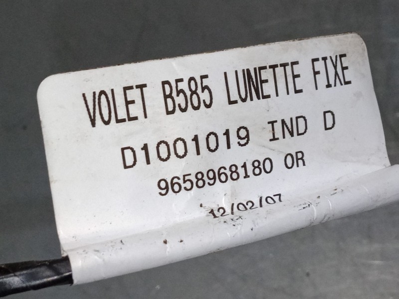 Recambio de luz matricula para citroën c4 picasso i monospace (ud_) 1.8 i 16v referencia OEM IAM 9658968180  