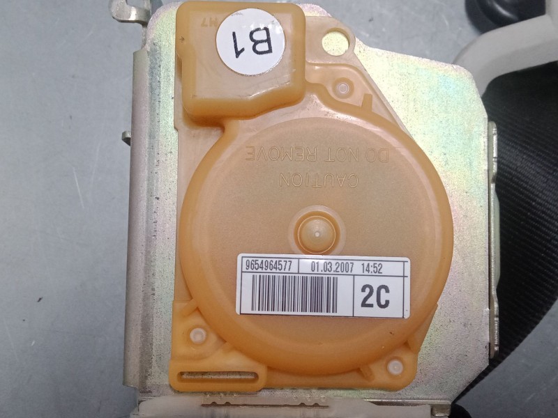 Recambio de cinturon seguridad trasero central para citroën c4 picasso i monospace (ud_) 1.8 i 16v referencia OEM IAM 9654964577