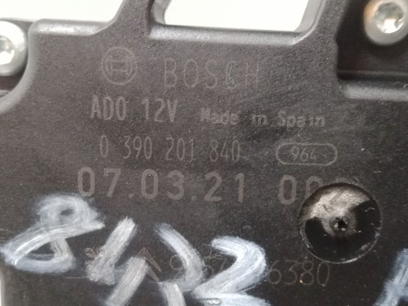 Recambio de motor limpia trasero para citroën c4 picasso i monospace (ud_) 1.8 i 16v referencia OEM IAM 0390201840  