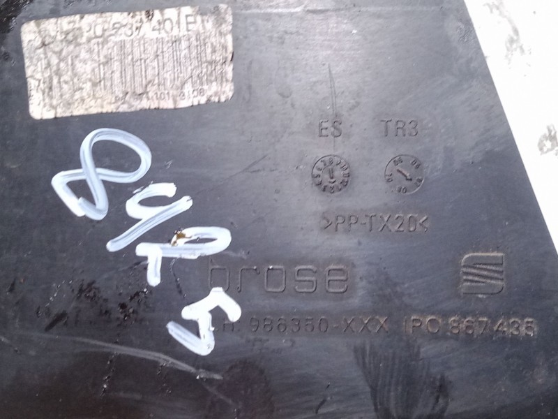 Recambio de elevalunas electrico delantero izquierdo para seat leon (1p1) 1.9 tdi referencia OEM IAM 1P837401   Recambio de elevalunas electrico delantero izquierdo para seat leon (1p1) 1.9 tdi referencia OEM IAM 1P837401