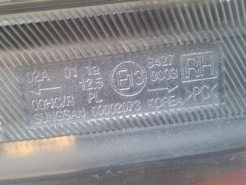 Recambio de faro derecho para daewoo kalos (klas) 1.2 referencia OEM IAM   