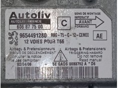 Recambio de centralita airbag para peugeot 307 cc (3b) 2.0 hdi 135 referencia OEM IAM 9654491280   2