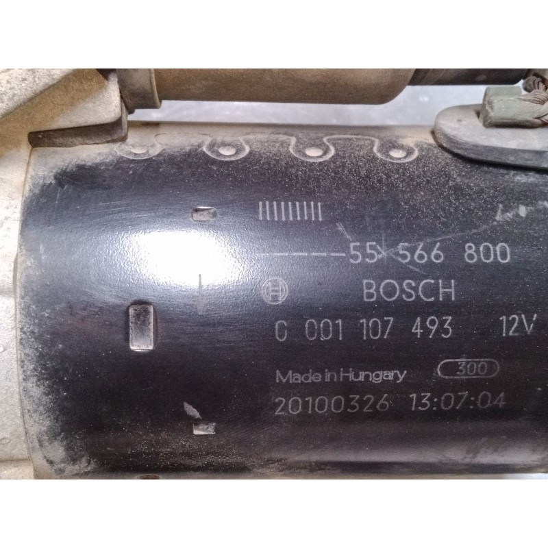 Recambio de motor arranque para opel corsa d (s07) 1.4 (l08, l68) referencia OEM IAM 55566800   Recambio de motor arranque para opel corsa d (s07) 1.4 (l08, l68) referencia OEM IAM 55566800