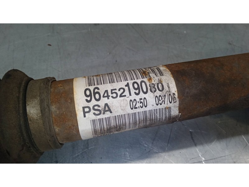 Recambio de transmision delantera izquierda para peugeot 307 cc (3b) 2.0 hdi 135 referencia OEM IAM 9645219080  