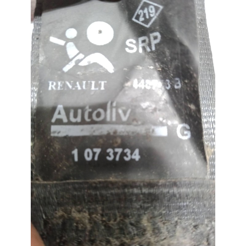 Recambio de cinturon seguridad delantero izquierdo para renault kangoo be bop (kw0/1_) 1.5 dci 75 referencia OEM IAM   