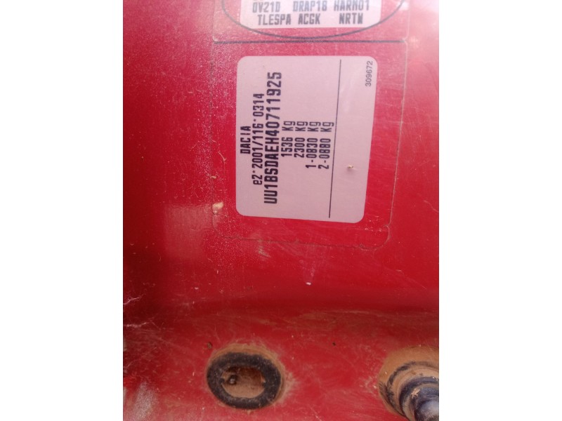 dacia sandero del año 2008