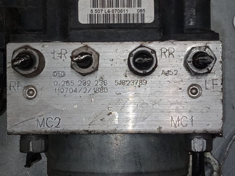 Recambio de abs para ford ka (ru8) 1.2 referencia OEM IAM 0265232236  5507L6070611