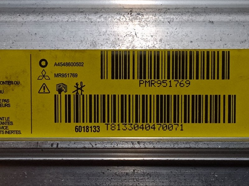 Recambio de airbag salpicadero para smart forfour (454) 1.3 (454.031) referencia OEM IAM T8133040470071  PMR951769