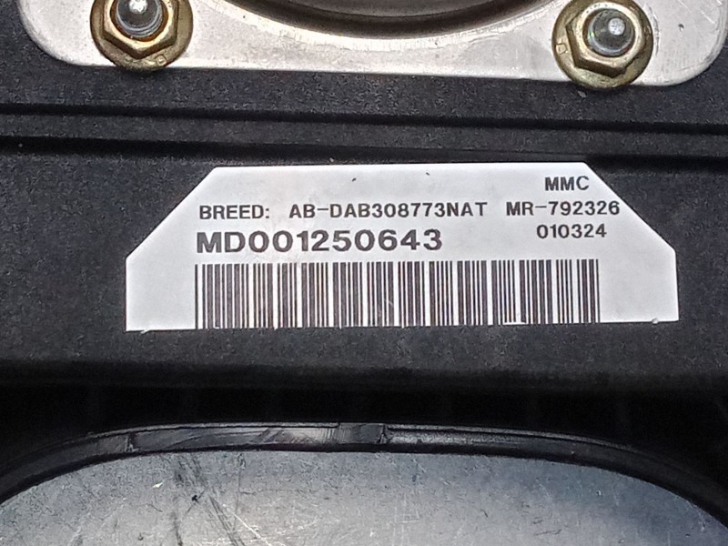 Recambio de airbag volante para mitsubishi montero io i (h6_w, h7_w) 1.8 gdi (h66w, h76w) referencia OEM IAM MD001250643  